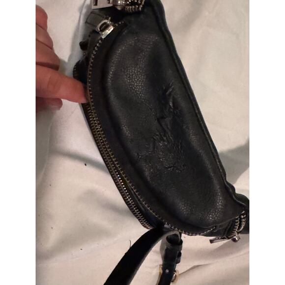 Betsey johnson rainbow sequin pink leather kitsch pocketbook satchel bag purse - Picture 3 of 6